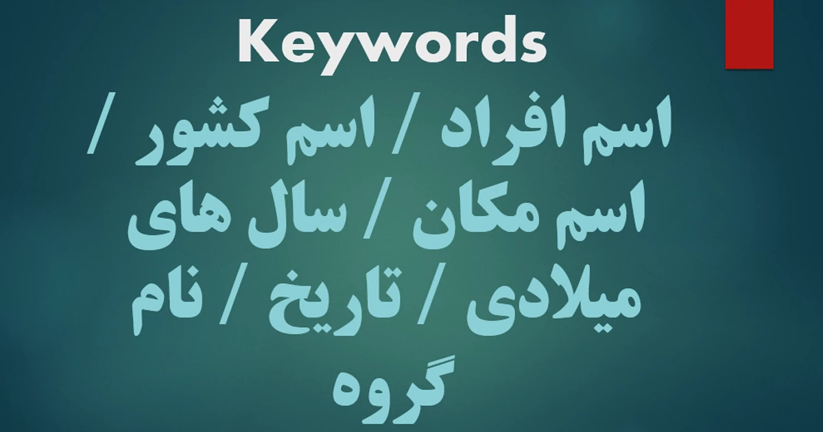 اهمیت Keywords (کلمات کلیدی) در ریدینگ