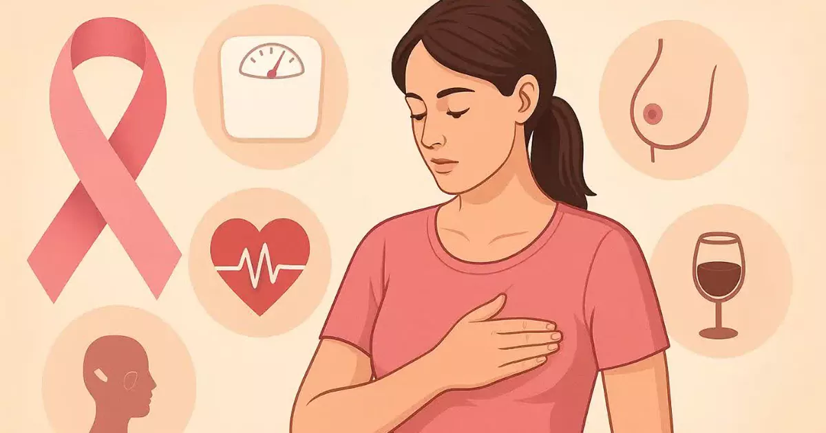 عوامل خطر قابل کنترل و اصلاح سرطان سینه