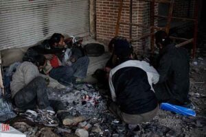 وضعیت معتادان در ایران