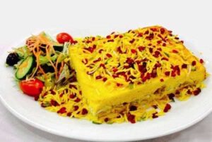 تهیه ته چین مرغ