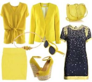 لباس زرد