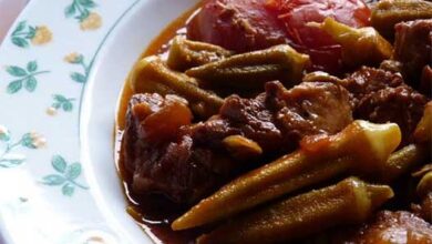 خورشت بامیه برای دیابتی ها