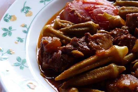 خورشت بامیه برای دیابتی ها