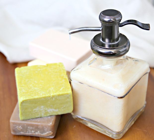 در خانه صابون مایع خوشبو بسازید