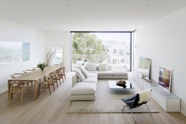 ایجاد فضای آرامش بخش در منزل سبک طراحی داخلی مینیمالیستی