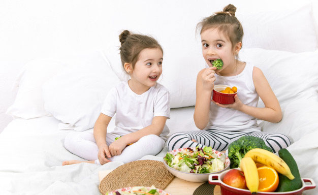 کودکان باید سبزیجات بیشتری بخورند