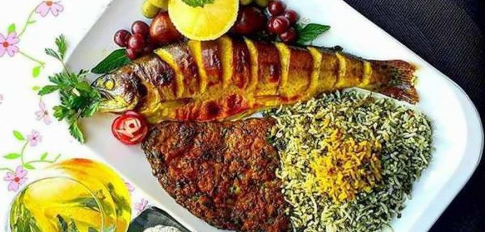 طرز تهیه سبزی پلو با ماهی