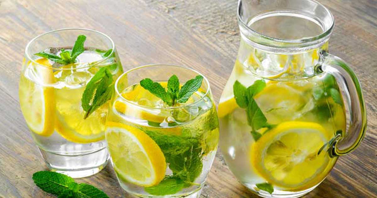 نوشیدنی لیمو و نعناع