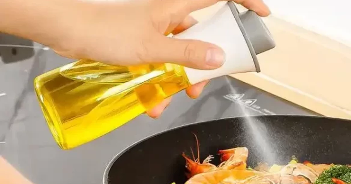 اسپری روغن؛ کنترل هوشمند چربی غذا