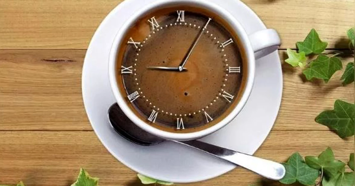 بهترین زمان مصرف قهوه