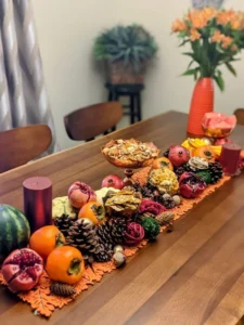  تزئین سفره شب یلدا شیک و مدرن