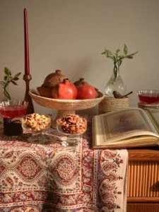 تزئین سنتی و ایرانی سفره شب یلدا 1404