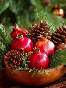 تزئین انار شب یلدا