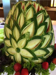 تزئین هندوانه شب یلدا