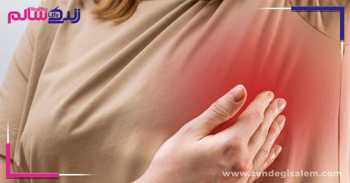 لمس توده زیر بغل از علائم سرطان سینه
