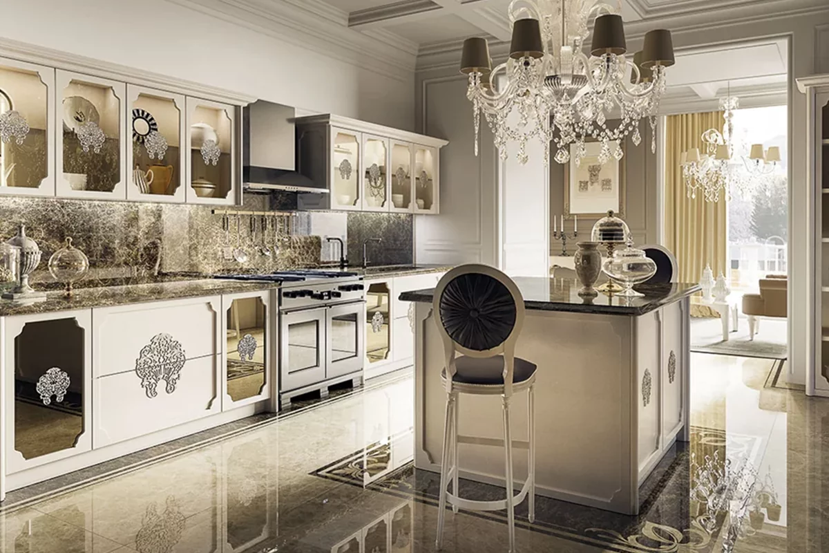 کابینت سفید و مینیمال؛ 30مدل طراحی ساده برای آشپزخانه مدرن امروزی