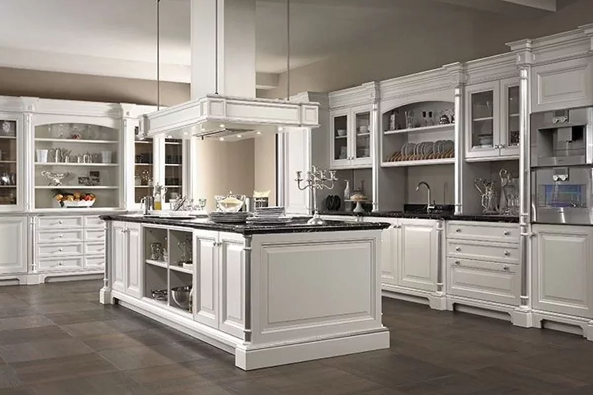 کابینت سفید و مینیمال؛ 30مدل طراحی ساده برای آشپزخانه مدرن امروزی