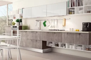 کابینت سفید و مینیمال؛ 30مدل طراحی ساده برای آشپزخانه مدرن امروزی