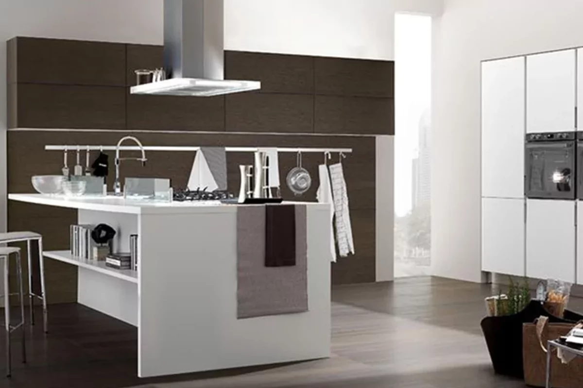 کابینت سفید و مینیمال؛ 30مدل طراحی ساده برای آشپزخانه مدرن امروزی