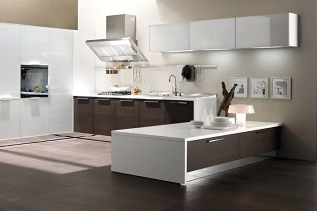 کابینت سفید و مینیمال؛ 30مدل طراحی ساده برای آشپزخانه مدرن امروزی