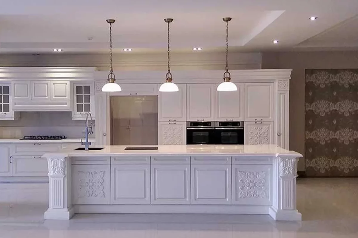 کابینت سفید و مینیمال؛ 30مدل طراحی ساده برای آشپزخانه مدرن امروزی