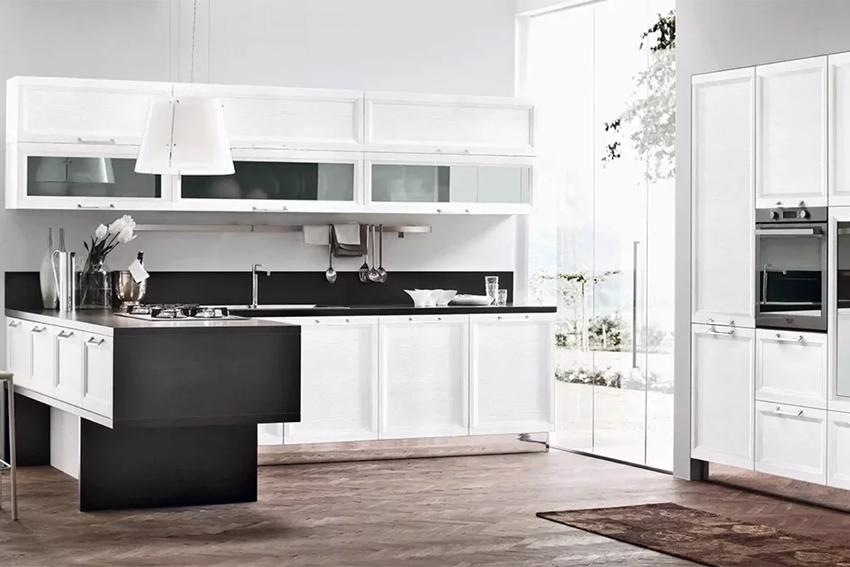 کابینت سفید و مینیمال؛ n مدل طراحی ساده برای آشپزخانه مدرن امروزی