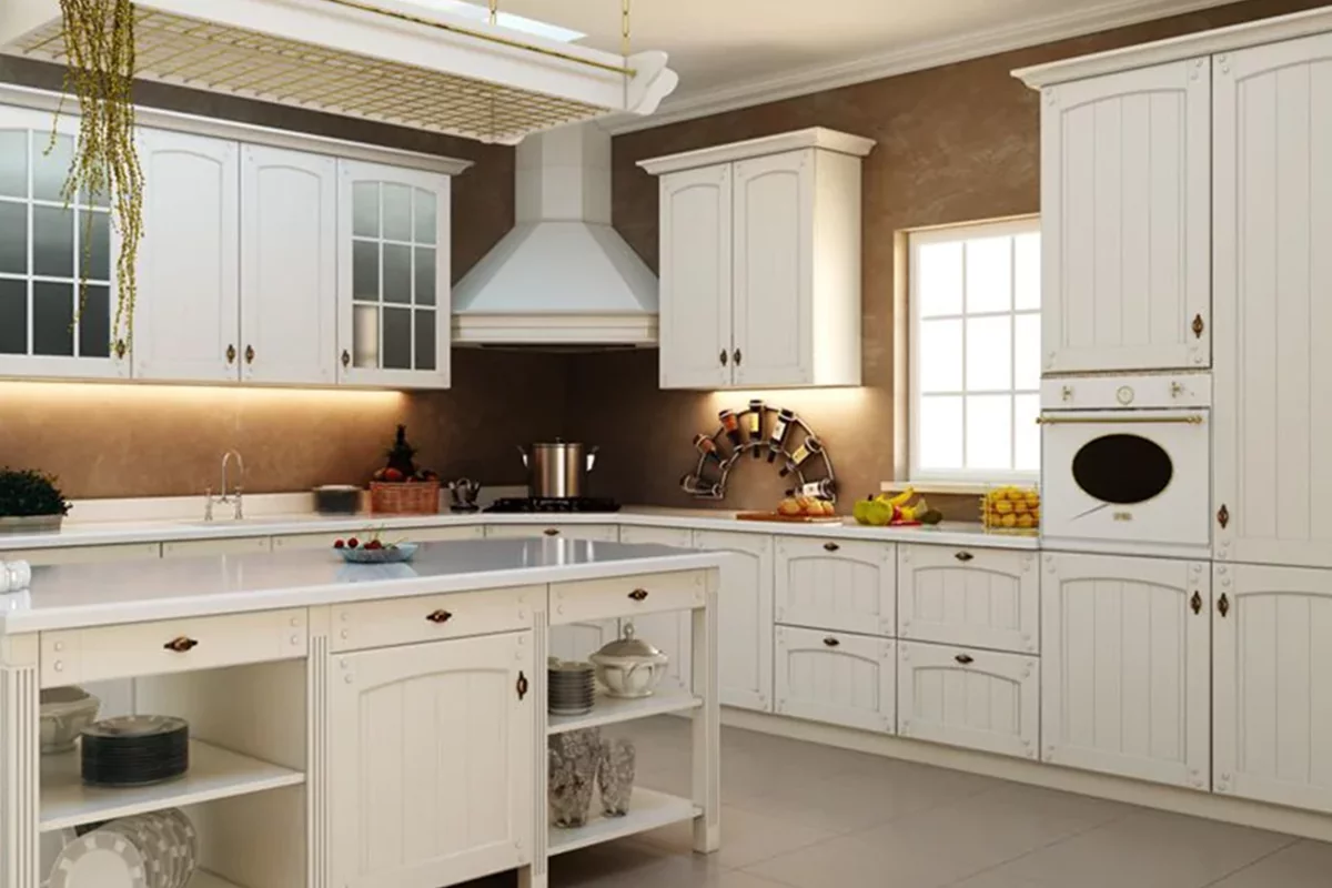 کابینت سفید و مینیمال؛ 30مدل طراحی ساده برای آشپزخانه مدرن امروزی
