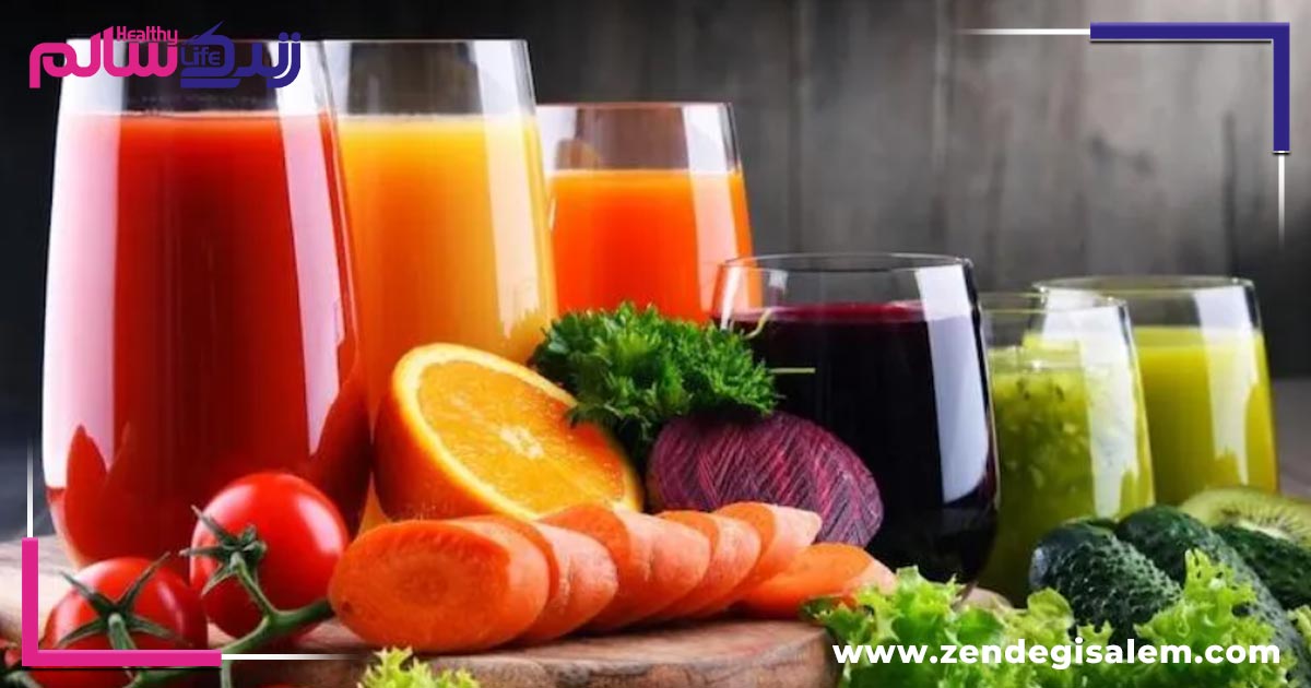 چگونه آب میوه را سالمتر مصرف کنیم؟