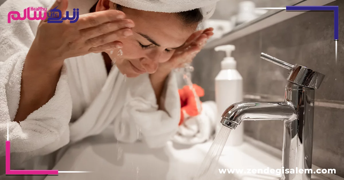 شستشوی صورت اولین مرحله از هر روتین پوستی روزانه