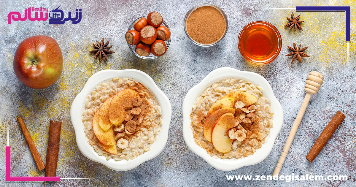 جو دوسر پرک و موز و عسل برای صبحانه