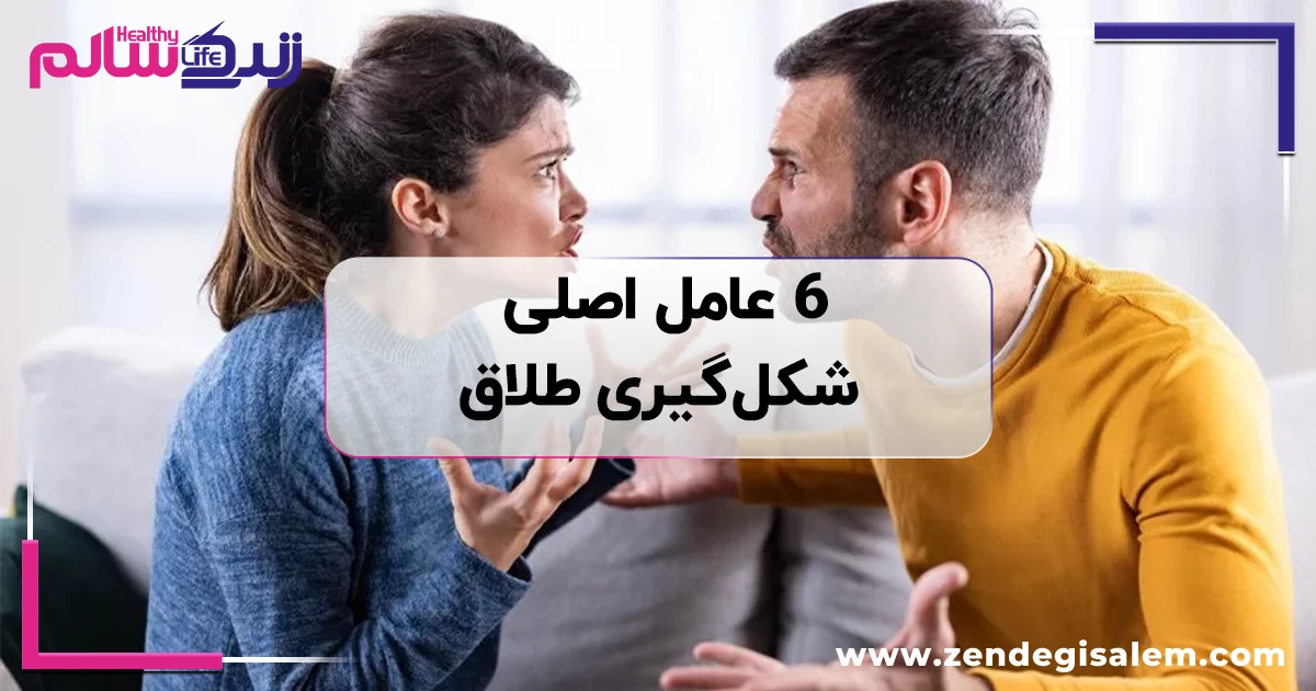۶ عامل اصلی شکلگیری طلاق؛ ریشههای پنهان فروپاشی ازدواج