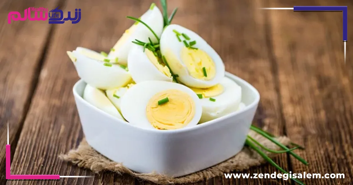 تخم مرغ برای کاهش وزن