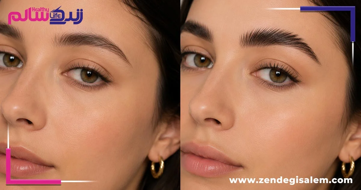 مزایای لیفت ابرو در خانه
