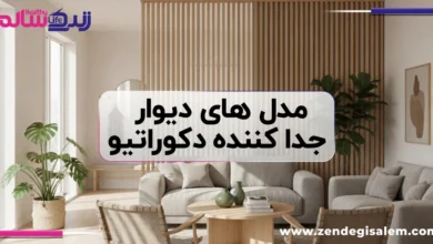 آشنایی با مدل ‌های دیوار جدا کننده دکوراتیو