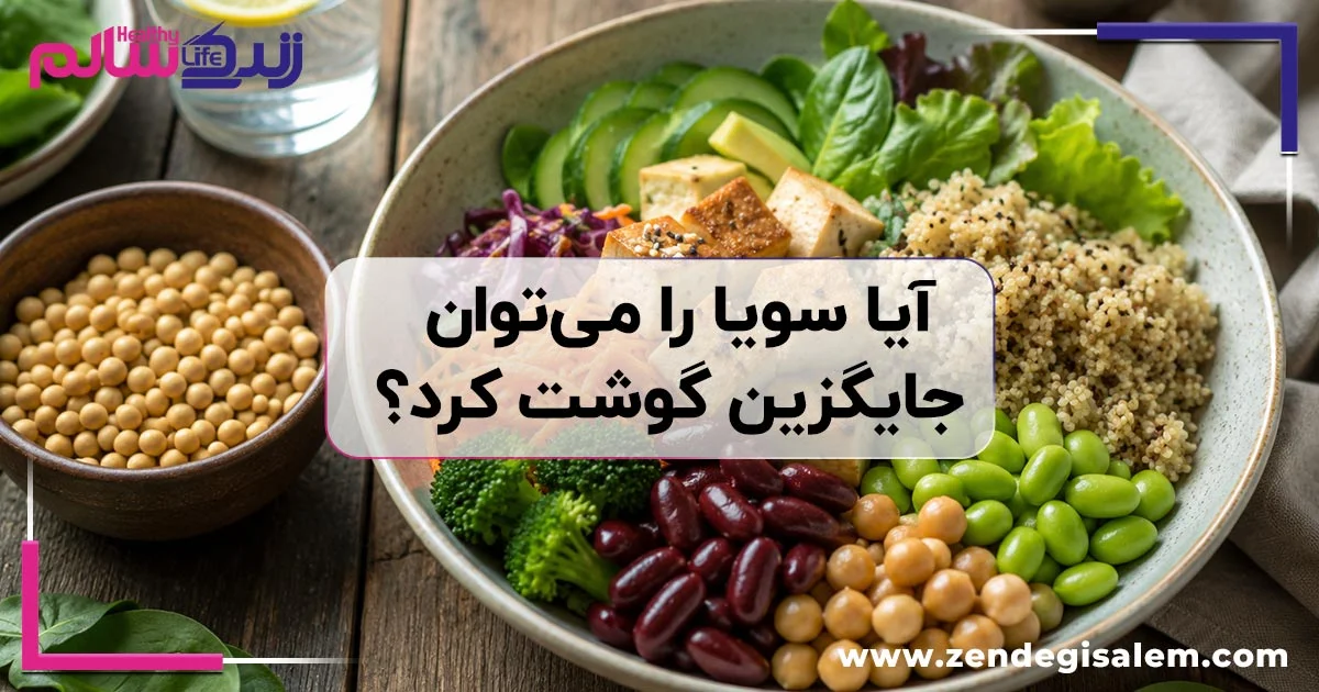 آیا سویا را میتوان جایگزین گوشت کرد؟