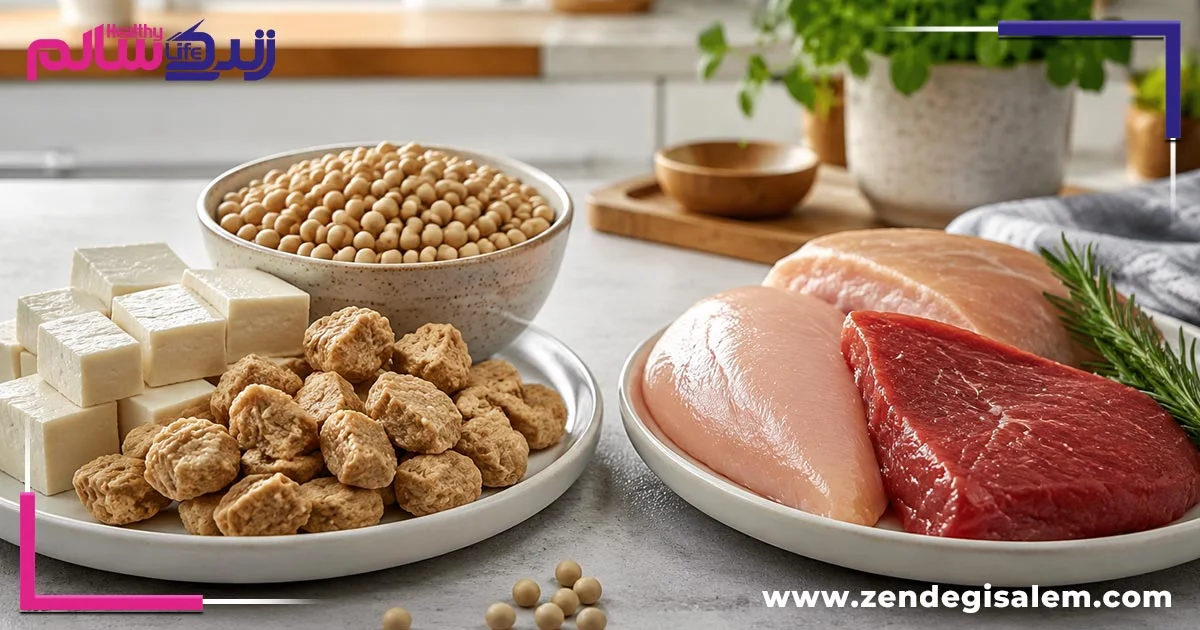 مزایای جایگزین کردن گوشت با سویا