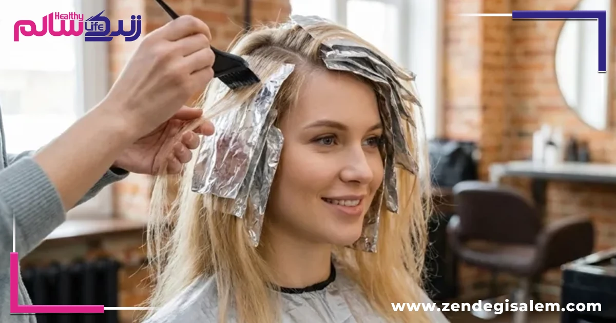 آیا بوی رنگ مو برای جنین ضرر دارد؟