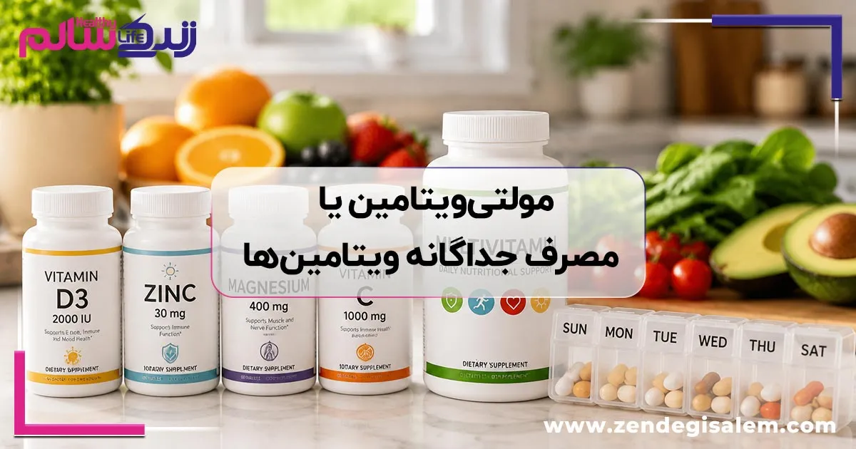 مولتیویتامین یا مصرف جداگانه ویتامینها؛ کدام بهتر است؟