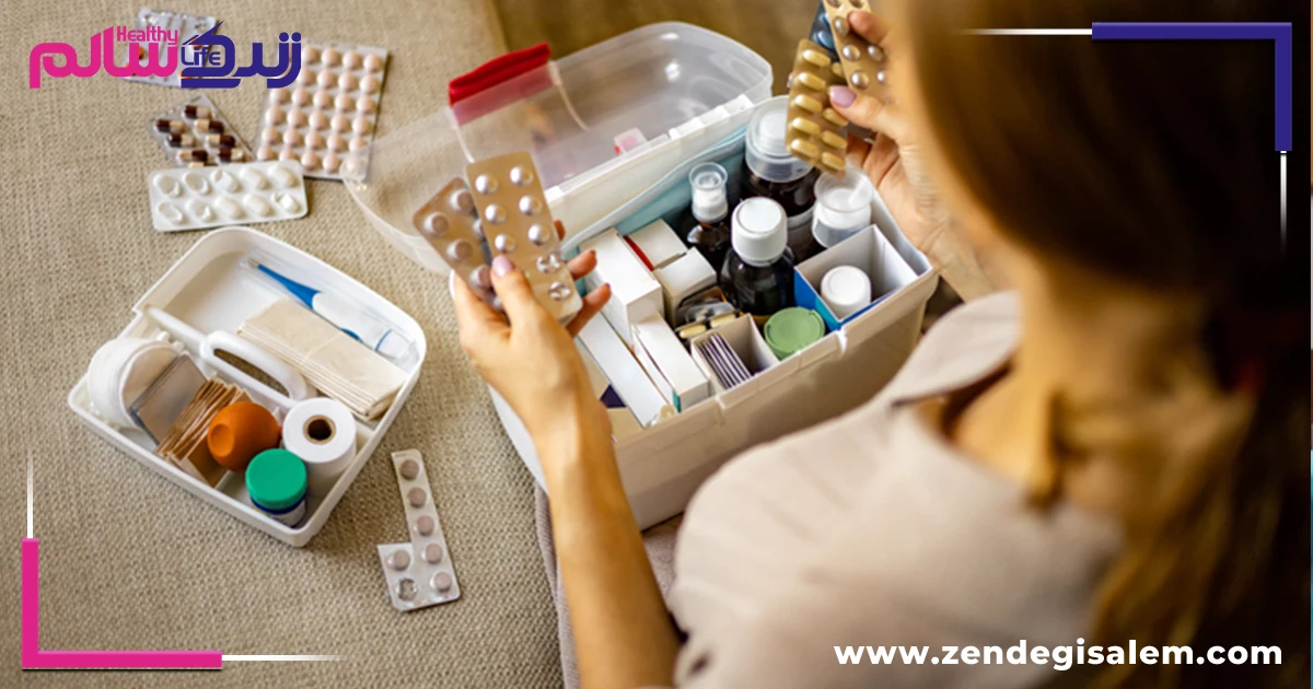 چکلیست جعبه کمکهای اولیه خانگی و خودرویی + جدول دوز داروها