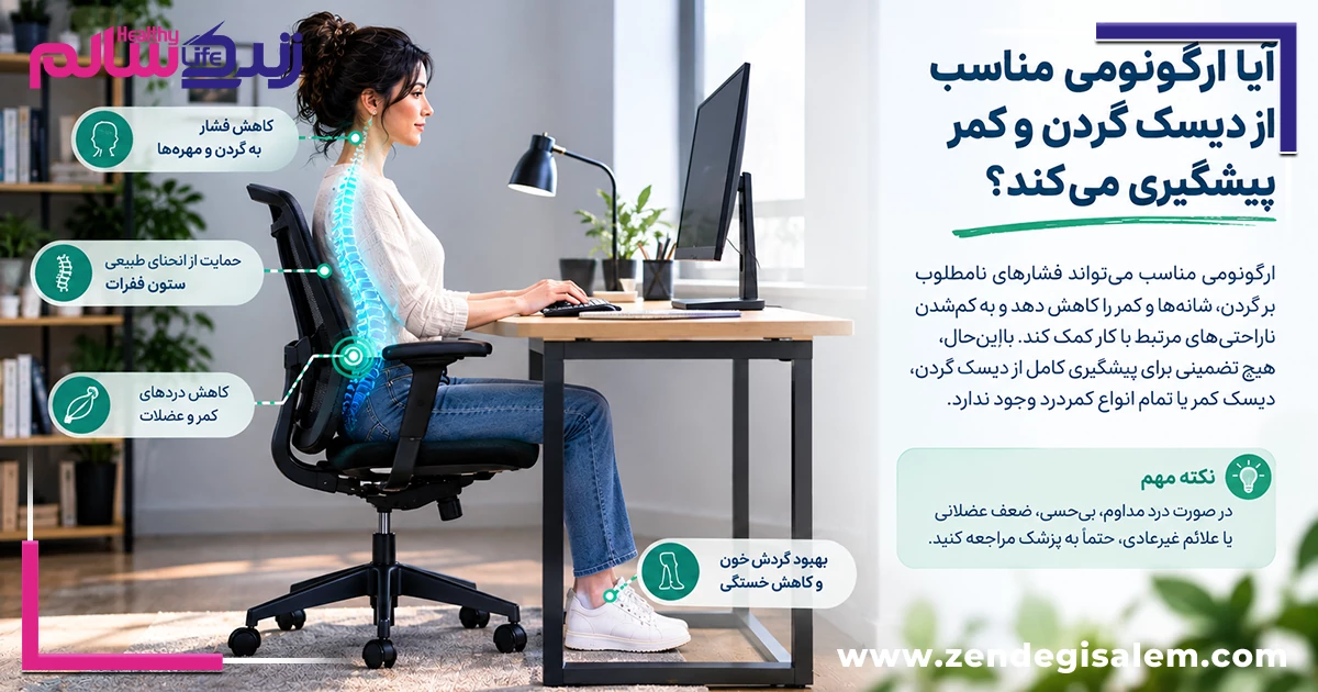 ارگونومی محل کار